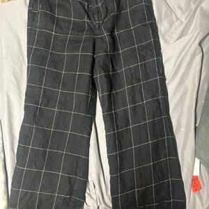 Ralph Lauren Black Checkered Women's Trousers